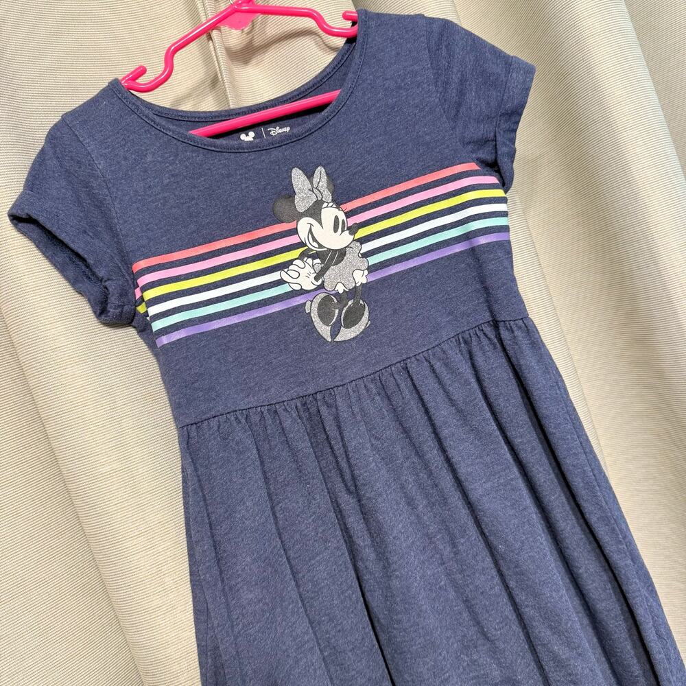 Disney Jumping Beans minnie mouse blue kid’s dress size 5 summer vacation